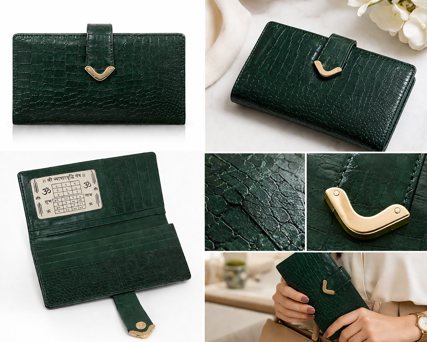 Dhan Vriddhi Yantra Wallet for Women - Grehlakshmi Edition