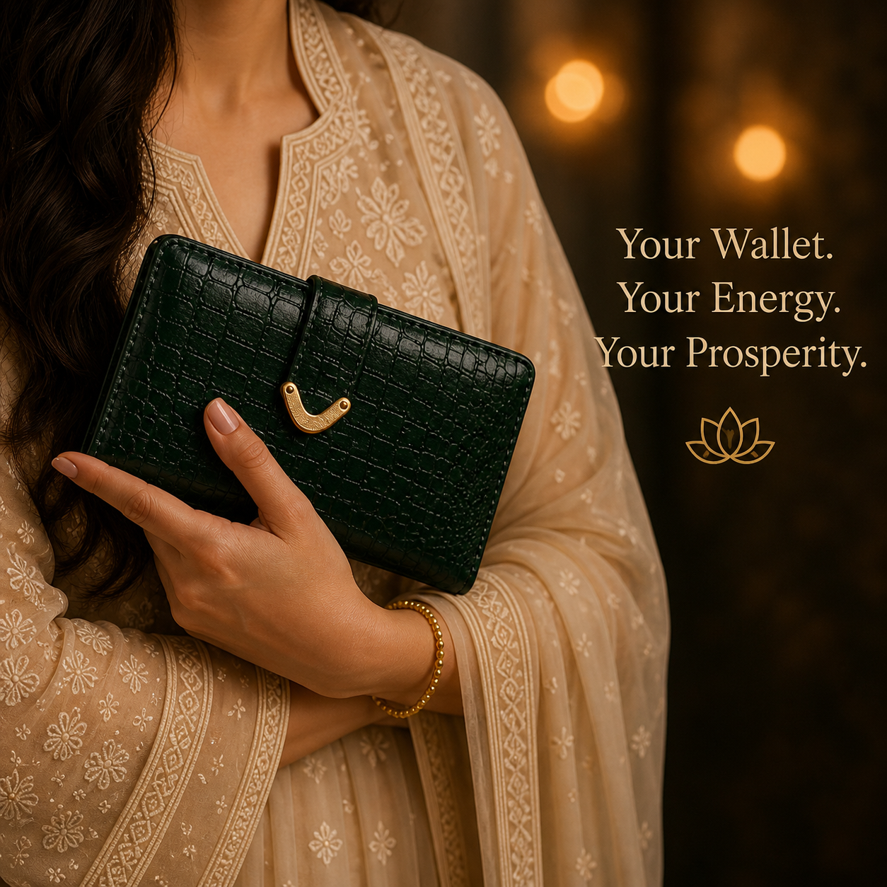 Dhan Vriddhi Yantra Wallet for Women - Grehlakshmi Edition