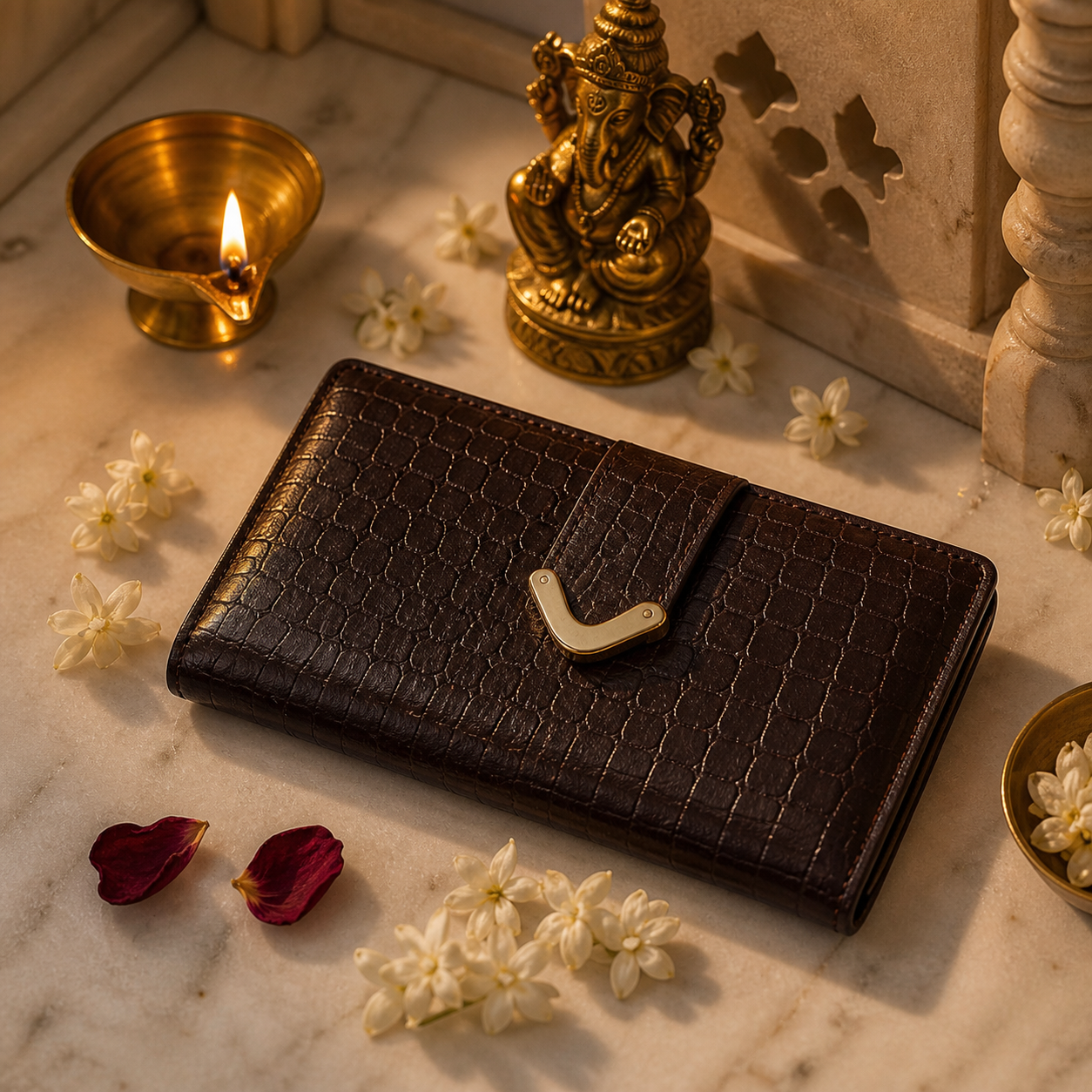 Dhan Vriddhi Yantra Wallet for Women - Grehlakshmi Edition
