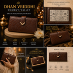 Dhan Vriddhi Yantra Wallet for Women - Grehlakshmi Edition