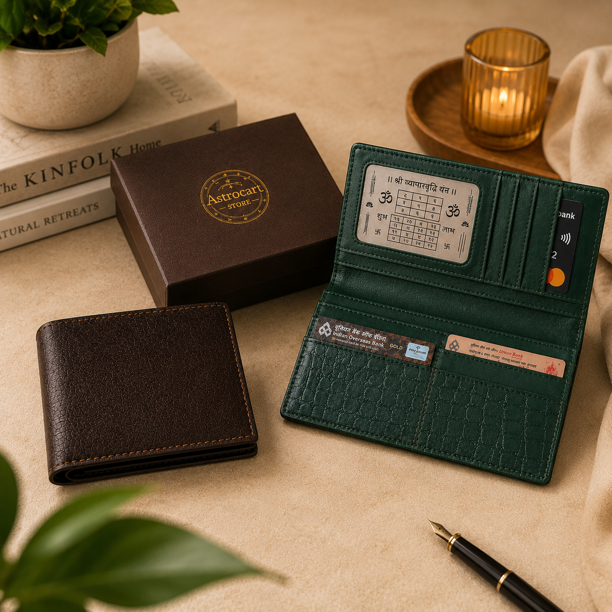 Dhan Vriddhi Yantra Wallet Combo for Couple