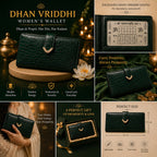 Dhan Vriddhi Yantra Wallet for Women - Grehlakshmi Edition