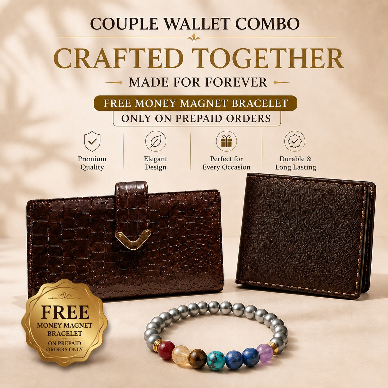 Dhan Vriddhi Yantra Wallet Combo for Couple